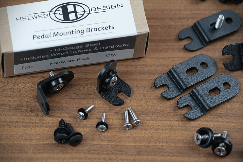 Pedal Mounting Bracket And Riser Starter Kit Helweg Design 